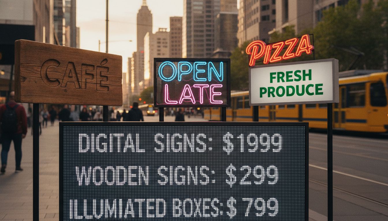 commercial signage pricing